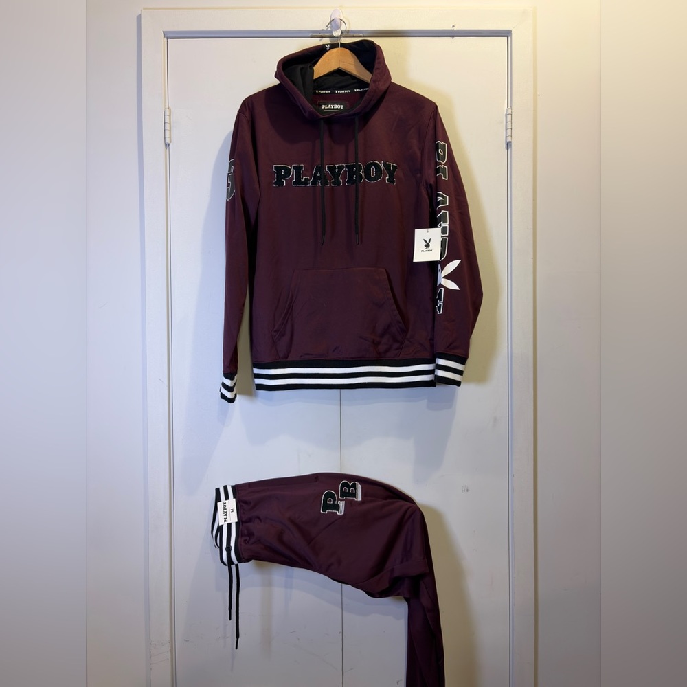 Official Playboy Track Suit Hoodie Sweatpants